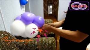 Кольца из воздушных шаров бескаркасные / Ring of ballons