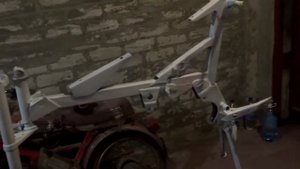 Покраска мопеда "Верховина" баллончиками в гараже