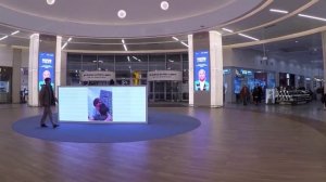 Видеоэкраны для ГК «Пик» в ТЦ «Мега» | HD LED TECH