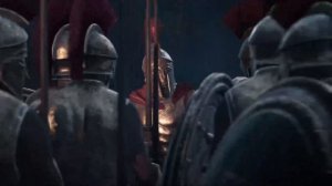 Assassin's Creed Odyssey \ Одиссея ➤ Речь царя Леонида перед битвой в ушелье