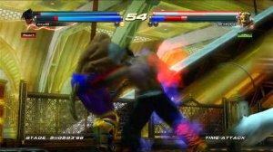 TEKKEN TAG TOURNAMENT 2 JUN & JIN KAZAMA Time Attack Playthrough