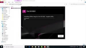 OFFLINE HELP OF CIVIL 3D 2023 INSTALLATION GUIDE