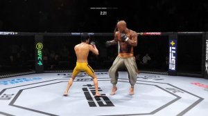 UFC4 Bruce Lee vs. Fearless God EA Sports UFC 4