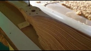 Самодельный пропеллер из фанеры для аэроглиссера. Homemade airboat plywood propeller