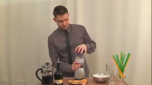 Тирамису - густой коктейль-десерт в блендере