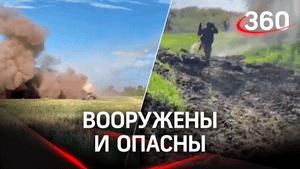 Вооружены и опасны: кадры боевой работы мотострелковых подразделений Центрального военного округа