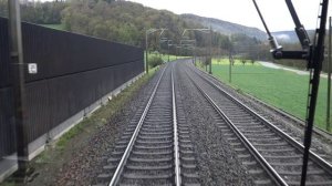 Путешествие на поезде Базель SBB - Дэникен РБ, Швейцария [2016]