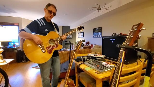 Epiphone J200 - Washburn Elite - Yamaha FG-TA смотреть онлайн