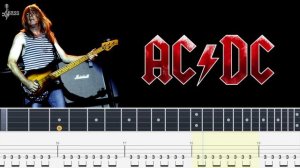 AC/DC - Moneytalks (Bass Tabs) By @ChamisBass