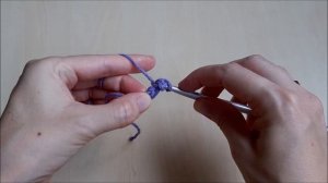 Плотный круглый шнур жгут крючком для завязок, пояса или ручки сумки. Видео МК. Crochet cord