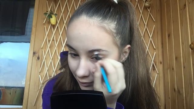 Макияж в школу. Tutorial.