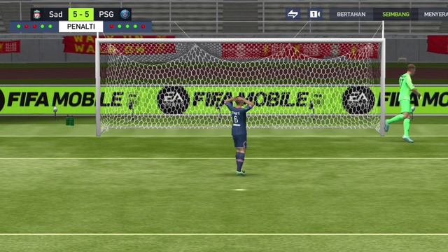 Liverpool vs PSG  penalty shootout by fifa 22 gameplay