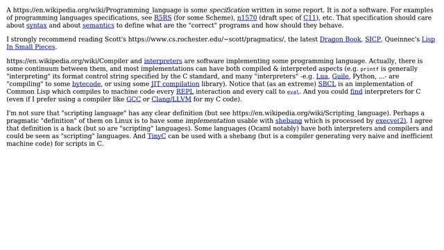 Software Engineering: Categorize a language? (2 Solutions!!)