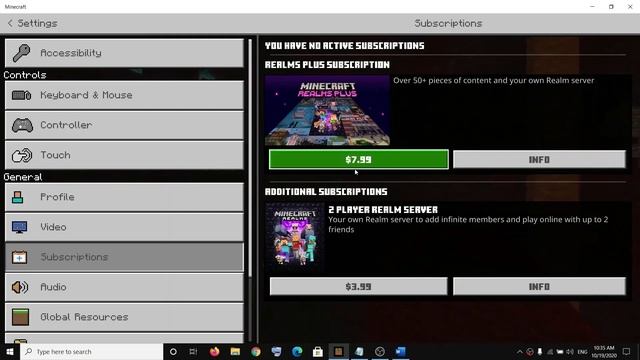How to Subscribe or Buy Minecraft Realms Plus or Realms Subscription смотреть онлайн