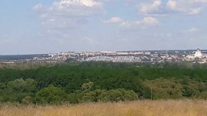 Прекрасный вид на город Лиски. Залуженская гора.