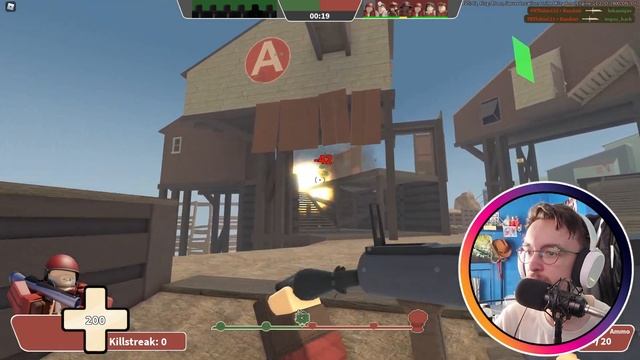 TEAM FORTRESS 2 IN ROBLOX IS BACK смотреть онлайн