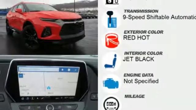 New 2019 Chevrolet BLAZER RS Claysburg, PA #9029 смотреть онлайн