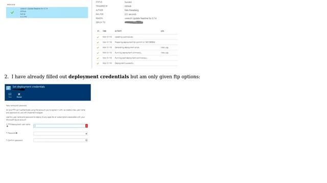 DevOps & SysAdmins: No Git deployment for Ghost blog deployed to Azure смотреть онлайн