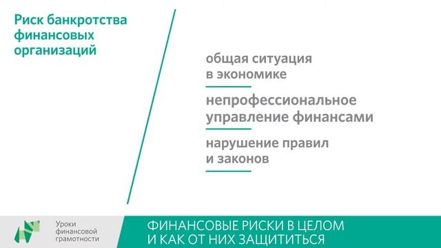 Финансовые риски в целом и как от них защититься (8-9 классы)