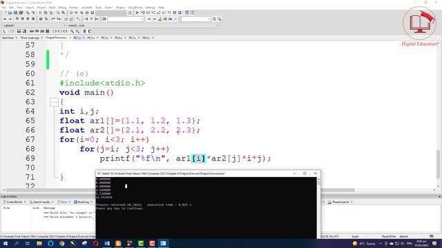 10th Computer Chapter 4 | Solved Exercise | Programming Exercise Chapter No 4 | @Digital Education
