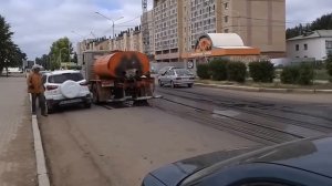 Срочный ремонт дороги в г. Туймазы (Башкирия)