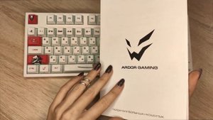 ASMR mechanical keyboard Wakizashi / АСМР механическая клавиатура Wakizashi от бренда ARDOR GAMING