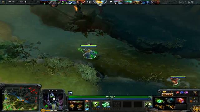 Расслабон Гайд на Rubick'a, Dota 2 смотреть онлайн