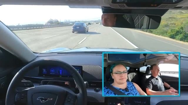 Ford BlueCruise 1.2 with Lane Change Assist! - Our First Drive! смотреть онлайн