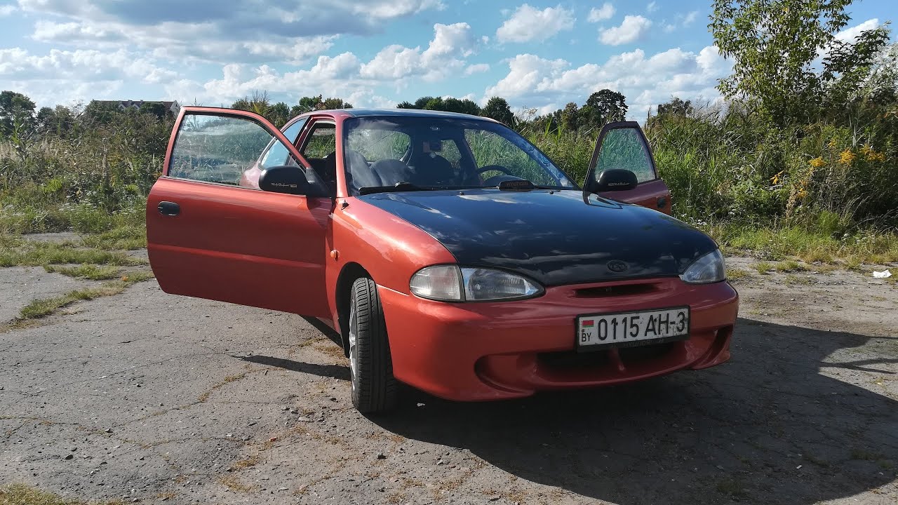 Первое Создание Корейского Автопрома Hyundai ACCENT 1 // Бомж-Обзор #3