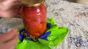 Сохраняю помидоры КАК СВЕЖИМИ на Зиму!! Без соли, сахара и уксуса /Tomatoes for the winter