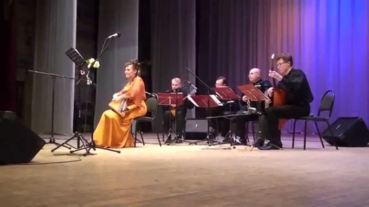 Выступление А.Бодровой с квартетом "Парафраз" в г. Рязань к.з. им. С.А. Есенина