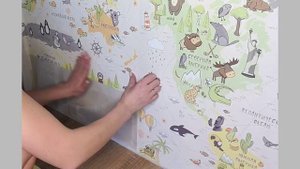 Где стыки на обоях? подгоняем рисунок. склеиваем кусочки незаметно