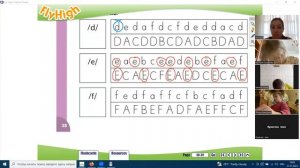 Запис уроку 1-А  Fly High1:  My alphabet  d, e , f   (27.11.)