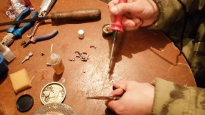 Мормышки гвоздешарик, гвоздекубик своими руками