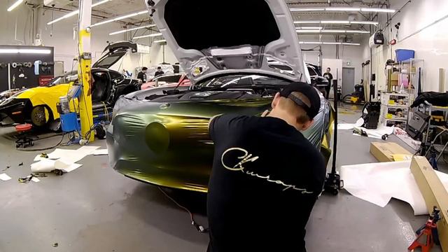 Mercedes GTC Edition 50 Time Lapse Vinyl Wrap