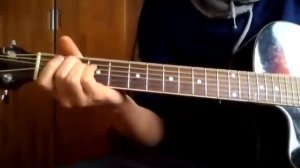 Nickelback- trying not to love you cover guitar