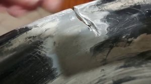 Сварка литого диска после сварки...