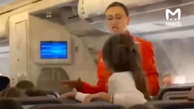 Пассажирка устроила в самолете пьяный дебош смотреть онлайн