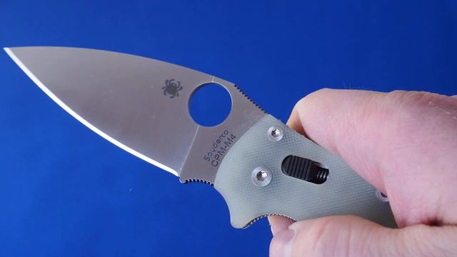Нож Spyderco Manix 2 M4 G-10 C101GM4P2 Exclusive смотреть онлайн