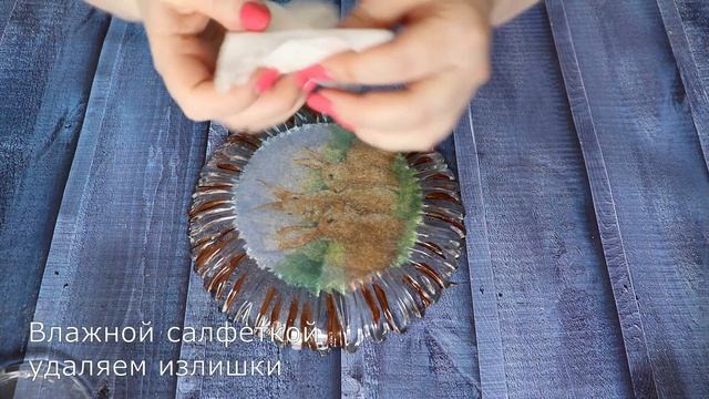ОБРАТНЫЙ ДЕКУПАЖ ТАРЕЛКИ. DIY ПАСХАЛЬНЫЙ ДЕКОР. смотреть онлайн