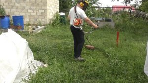 Обзор и тест диска для триммера stihl fs 55