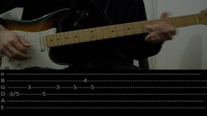 RHCP - She's only 18 (lesson w/ tabs)