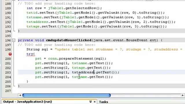 java netbeans and mysql tut 6 update sql statement смотреть онлайн