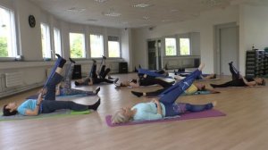 Pilates mit dem Theraband. 02.05.2019