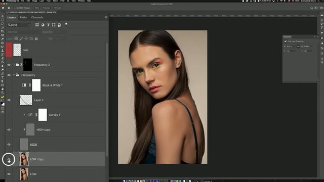 РЕТУШЬ портрета в Photoshop // Обработка от RAW до готовой фотографии
