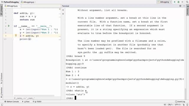 How To Use the Python Debugger смотреть онлайн