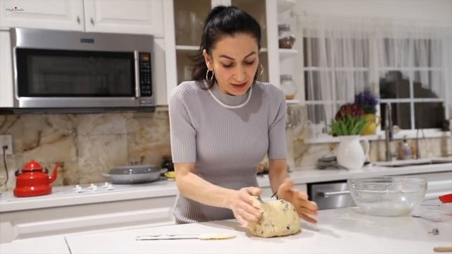 Изумительные Сконы из Голубики и Лимона - Blueberry Scones - Рецепт от Эгине - Heghineh Cooking Sho