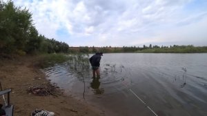 Тазы тазами, а рыбалка по расписанию. Съездили с Максом на рыбалку!