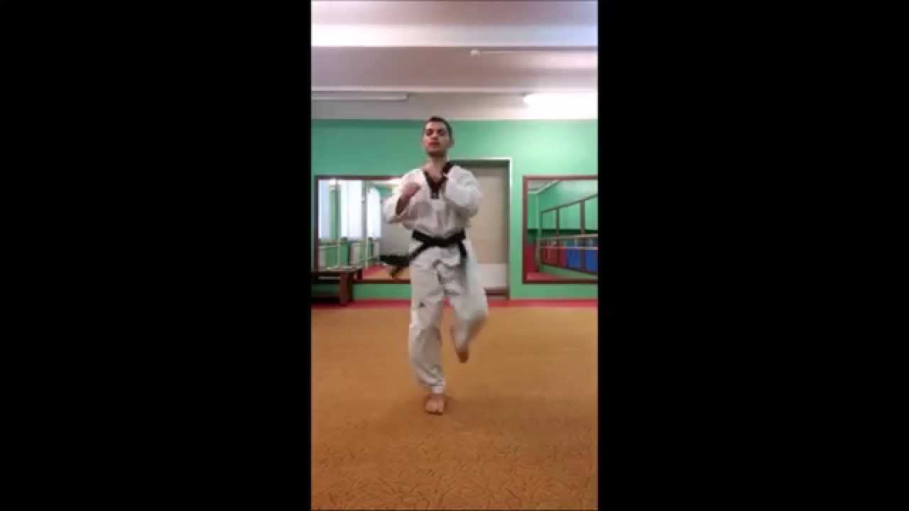 Taekwondo WTF. Удары ногами. Толё Чаги.