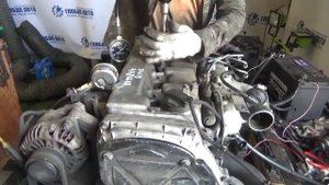 Проверка компрессии двигателя D4CB 4786688 Sorento 145 л.с. CRDI